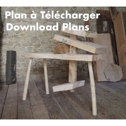 Plan Banc à Planer - Shaving Horse